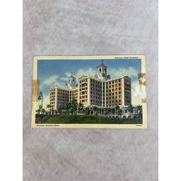 Vintage Havana Other - Havana ~ National Hotel 1950 Postcard